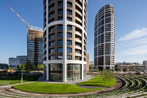 Premium-Wohnhaus in Bratislava — für die Apartments geliefert